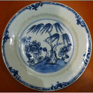 China Blue White Plate