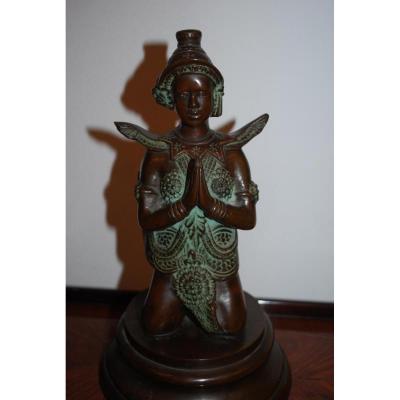 Danseuse Bronze Indochine