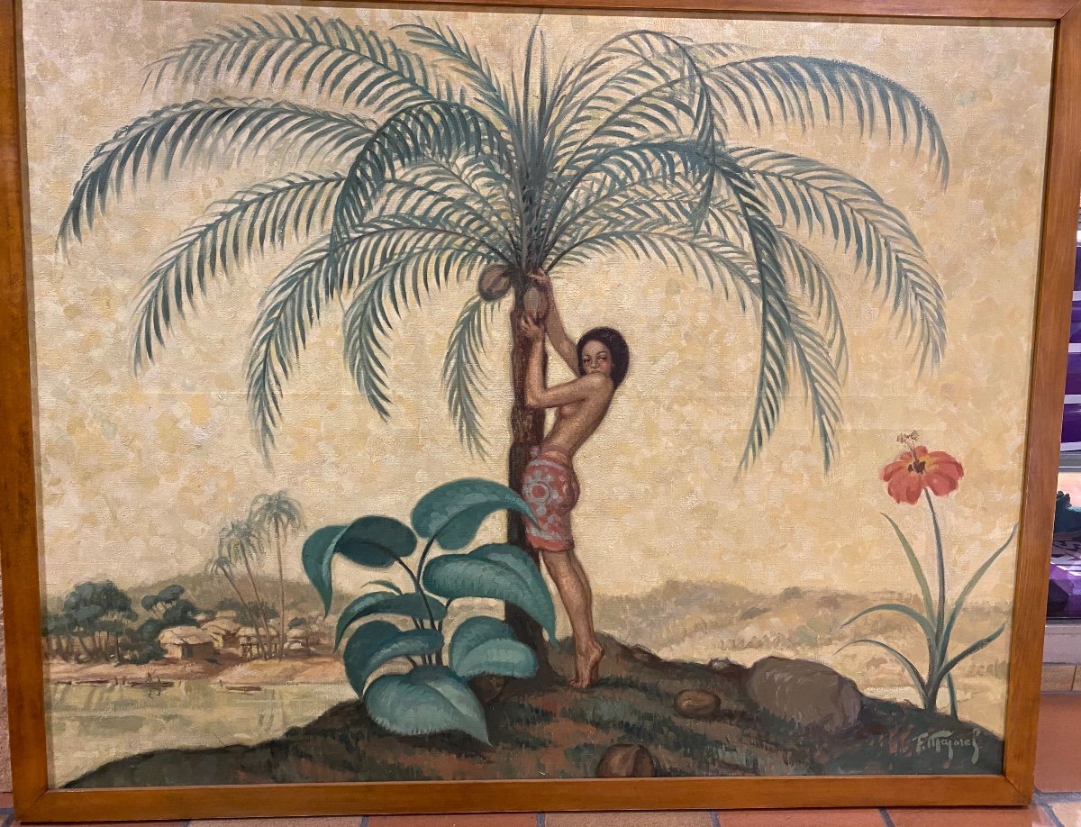 La Tahitienne par Fernand Majorel 