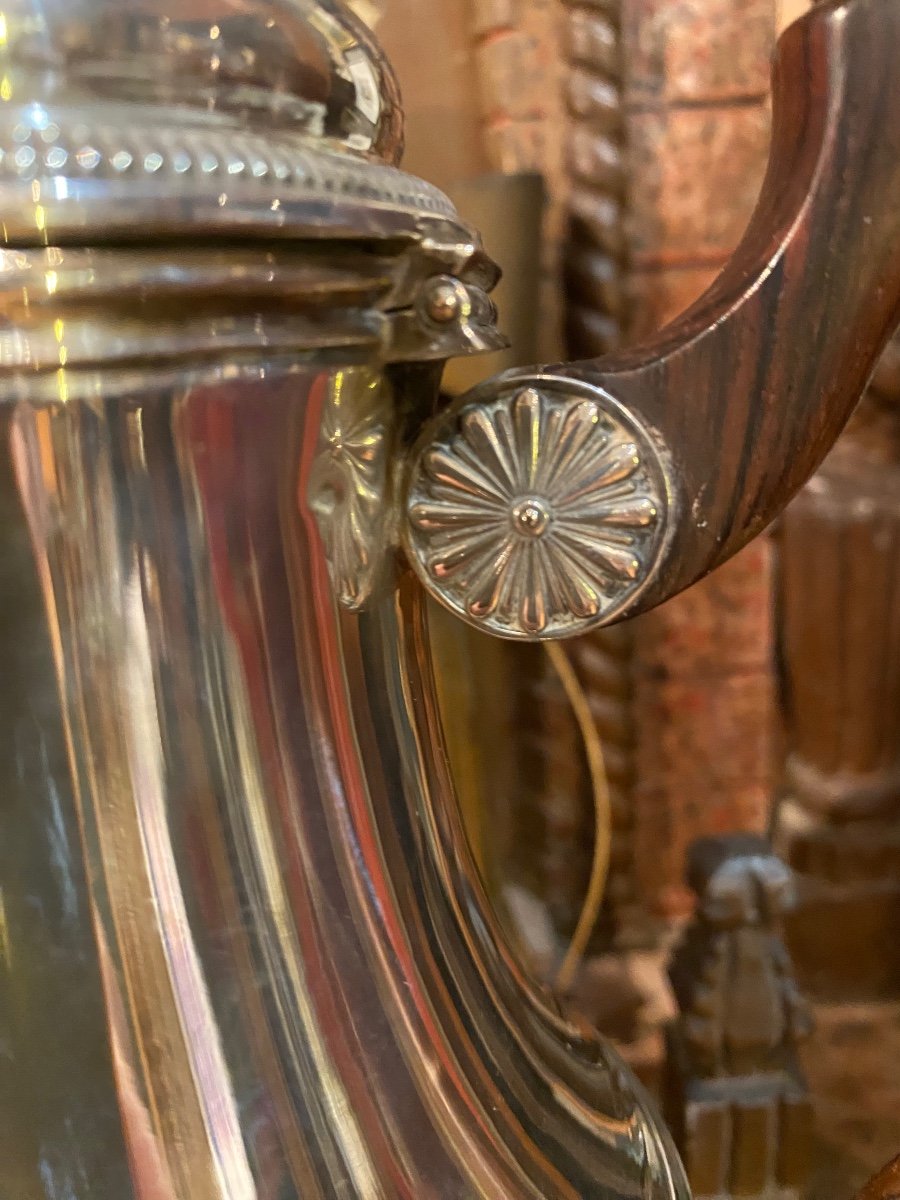 Solid Silver Coffee Pot, Maison Puiforcat -photo-3