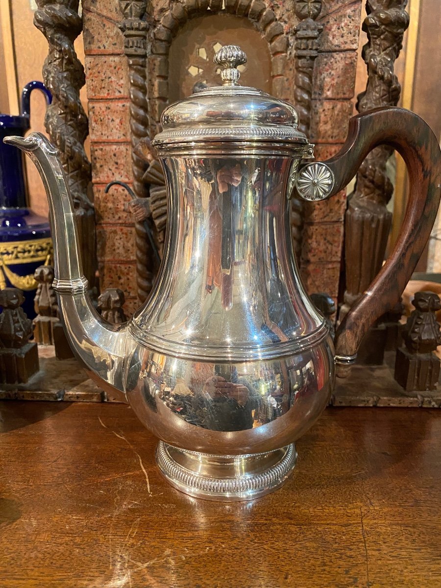 Solid Silver Coffee Pot, Maison Puiforcat 