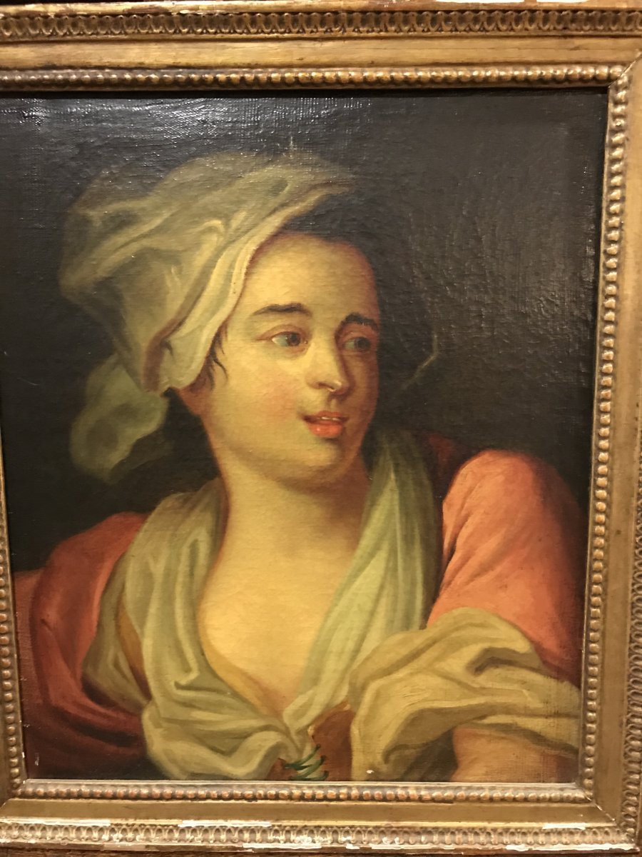 Jeune Femme dans le goût de Greuze