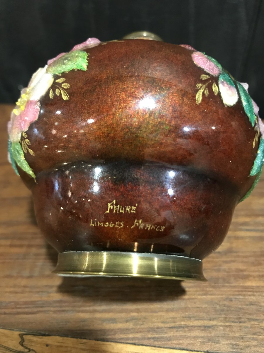 Vase By C.fauré-photo-3