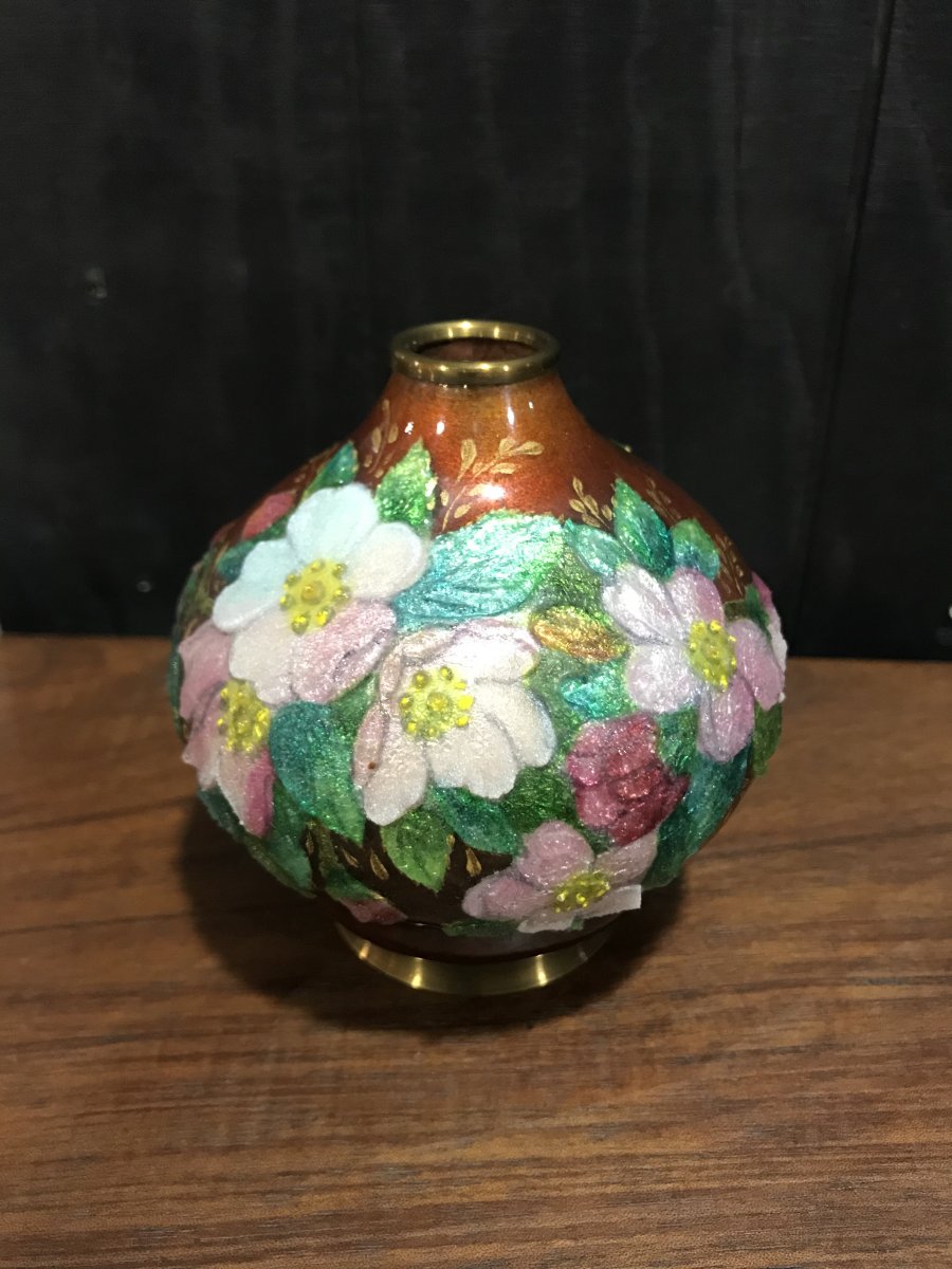 Vase By C.fauré