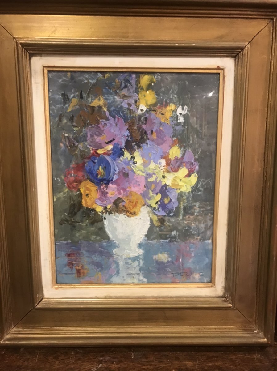 Bouquet de Fleurs par P. Genet