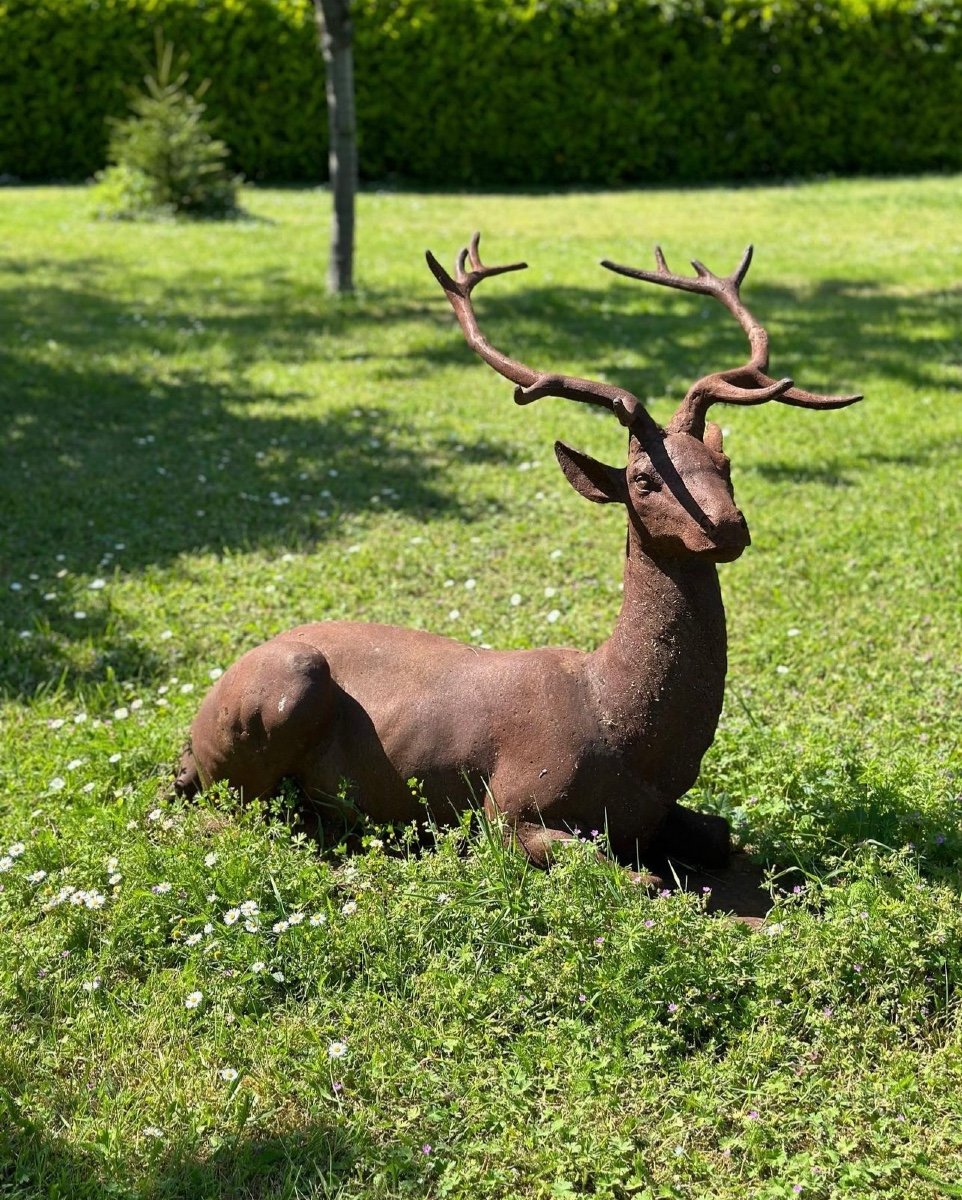 Cast Iron Deer