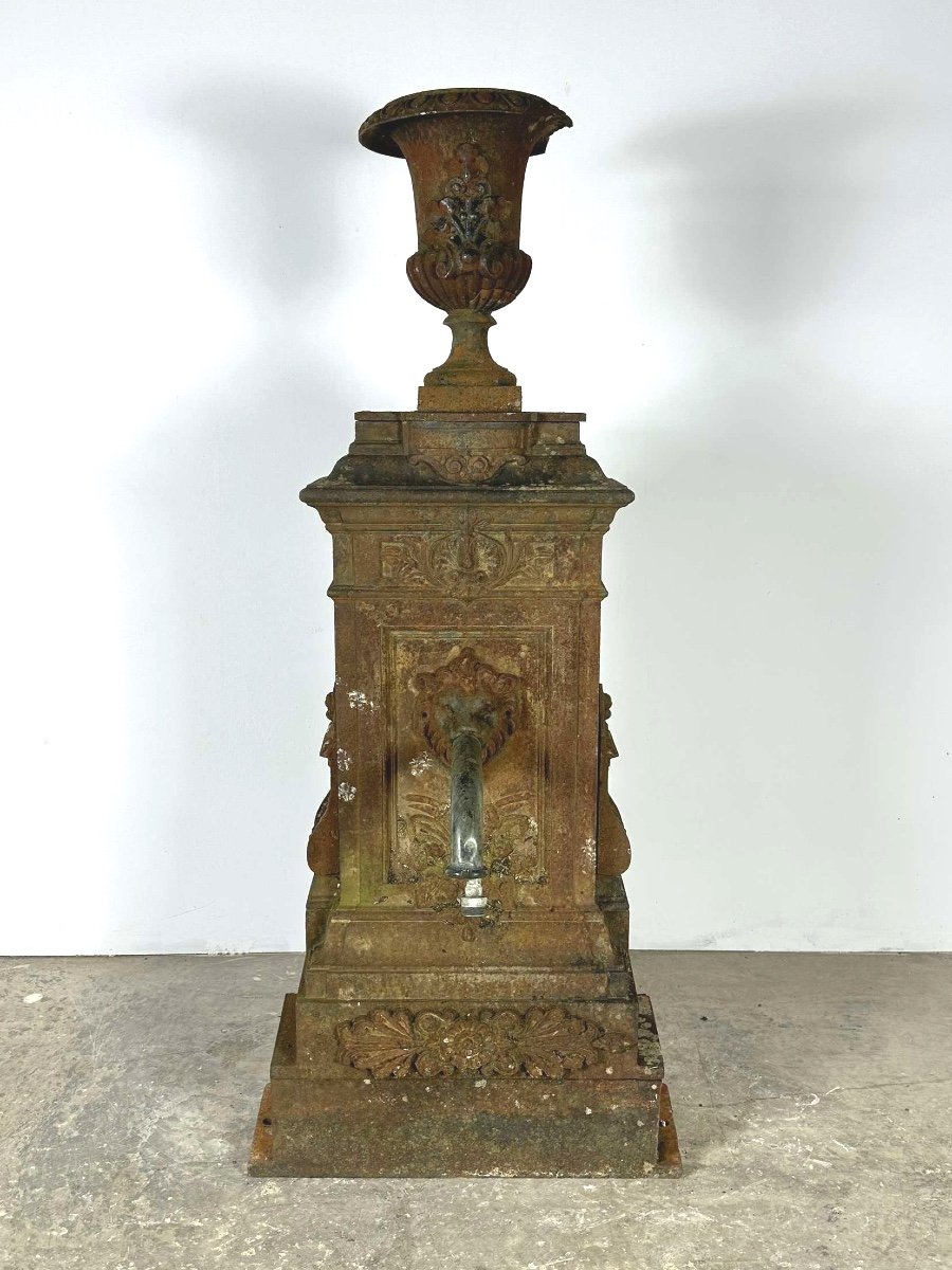 Cast Iron Fountain 19th Century