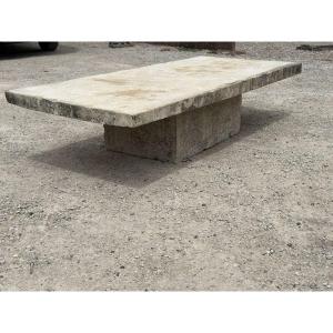 19th Stone Coffee Table