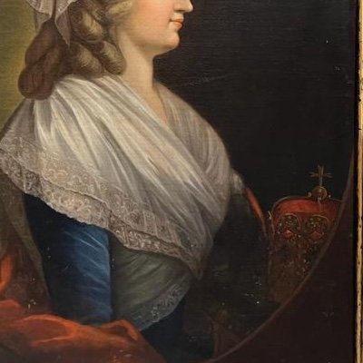 Portrait Of Maria Theresa Of Austria. -photo-8