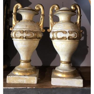 Pair Of Tuscan Palm Holders XVIIIsec.