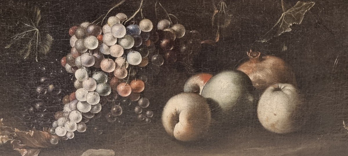 Still Life, Oil On Canvas, 18th Century-photo-1