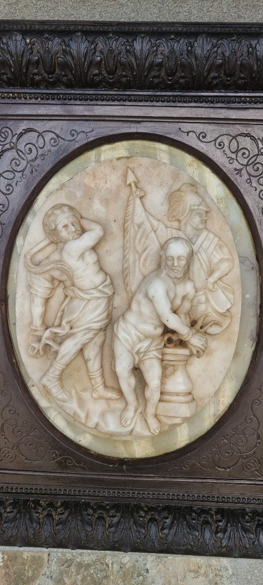 Marble Bas-relief, 18th Century-photo-2