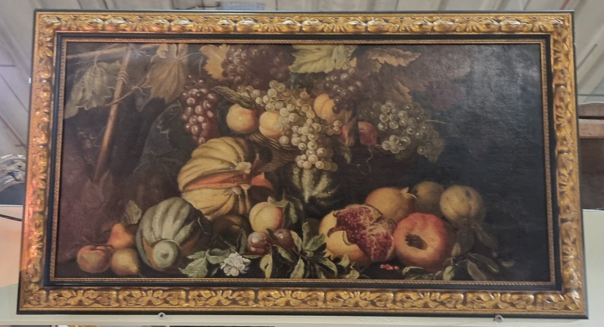 Nature Morte, Huile Sur Toile, XVIIe Siècle