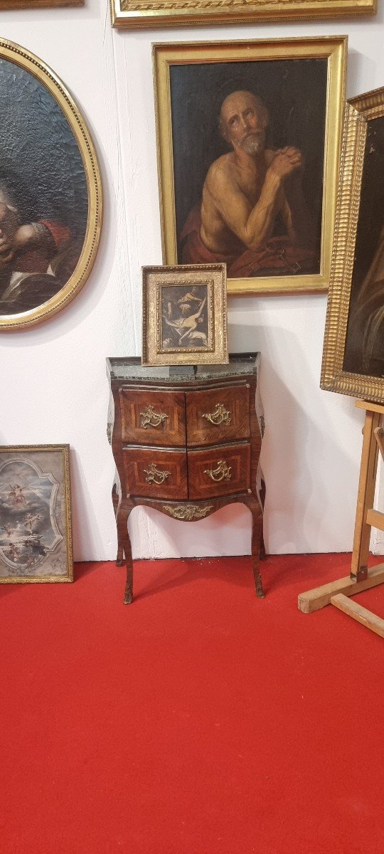 Sicilian Bedside Table, Louis XV-photo-2