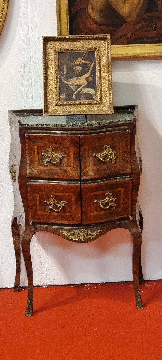 Sicilian Bedside Table, Louis XV-photo-3