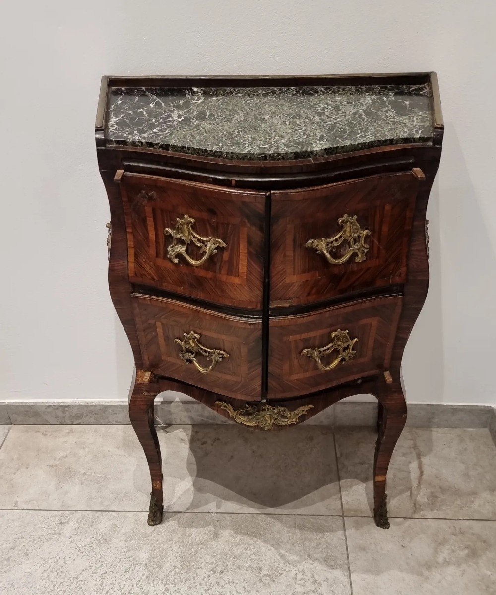 Sicilian Bedside Table, Louis XV-photo-4