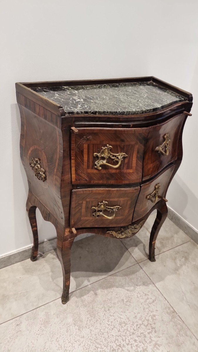 Sicilian Bedside Table, Louis XV