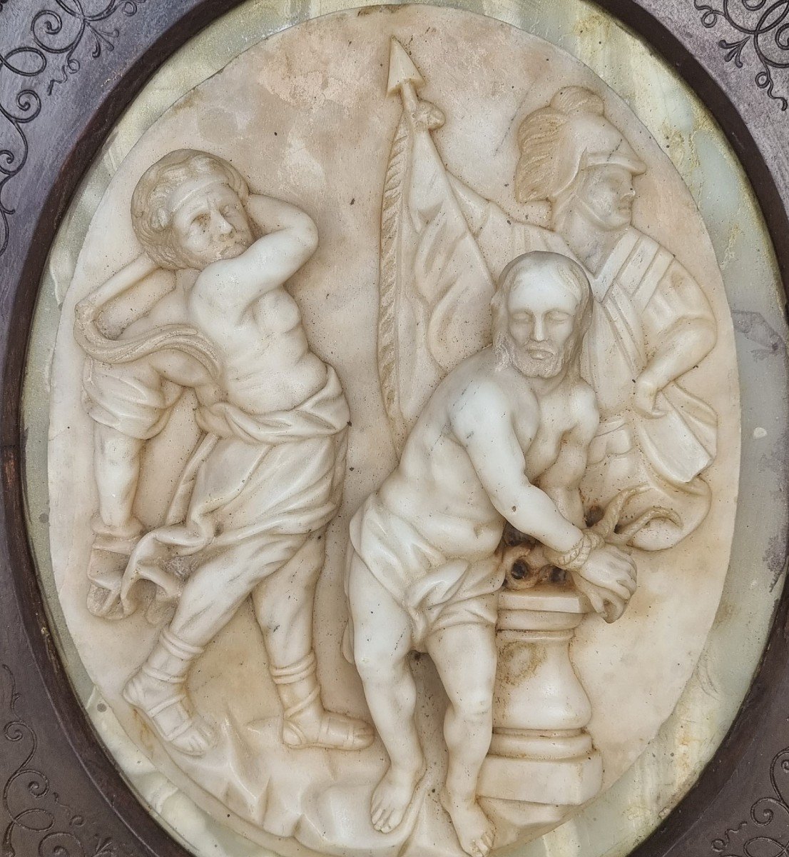 Marble Bas-relief, 18th Century-photo-1