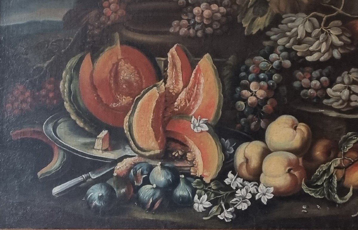 Still Life, Oil On Canvas, 17th Century-photo-2