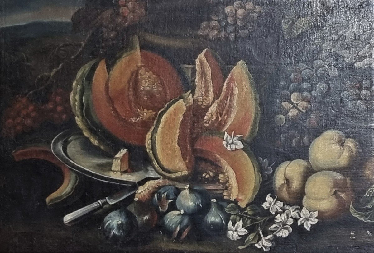 Still Life, Oil On Canvas, 17th Century-photo-4