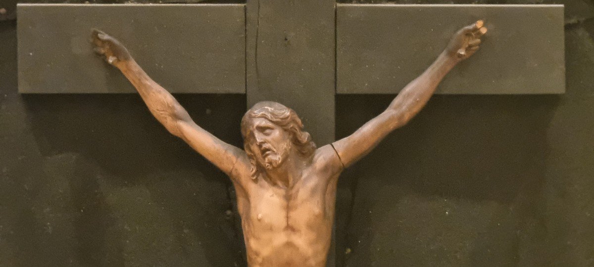 Christ In Boxwood, Eighteenth Century-photo-2