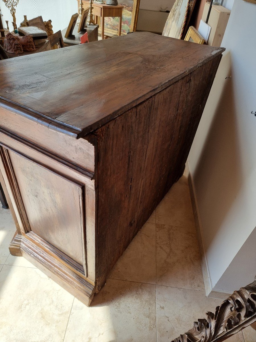 Louis XIV Chest Of Drawers In Walnut-photo-1