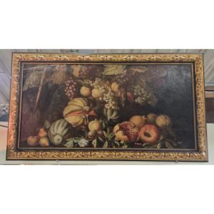 Nature Morte, Huile Sur Toile, XVIIe Siècle