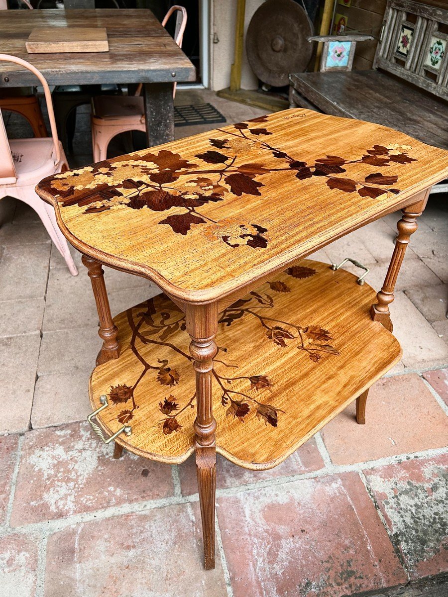 Table d'Appoint Louis Majorelle 1900 -photo-3