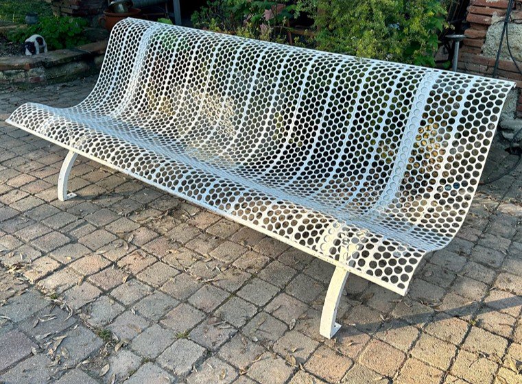 Banc De Jardin Public 1960 " René Malaval " 