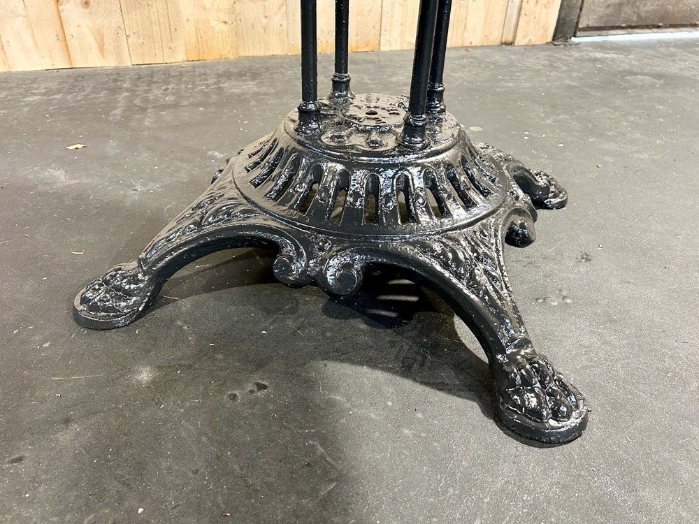 Garden Table With Cast Iron Base, 1900s-photo-1