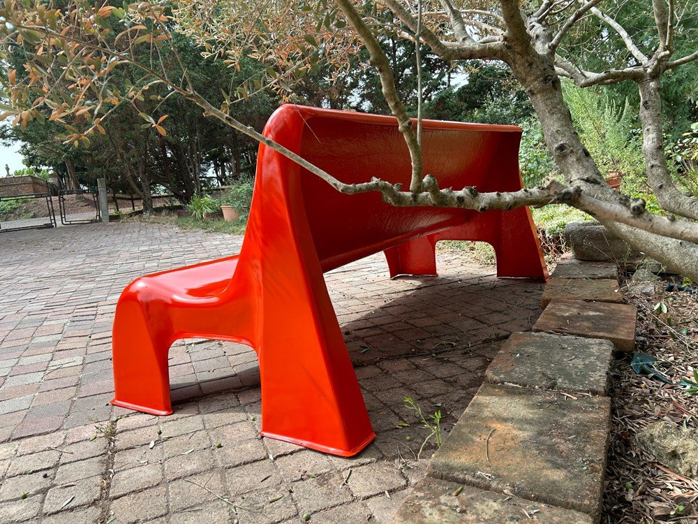 Fiberglass Bench 1970-photo-1