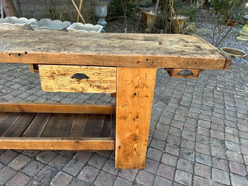 Old Carpentry Workbench 1900-photo-6