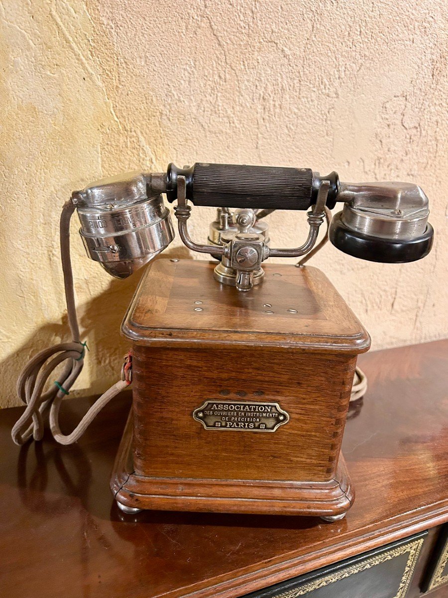 Téléphone Ancien Modèle 1910 -photo-3