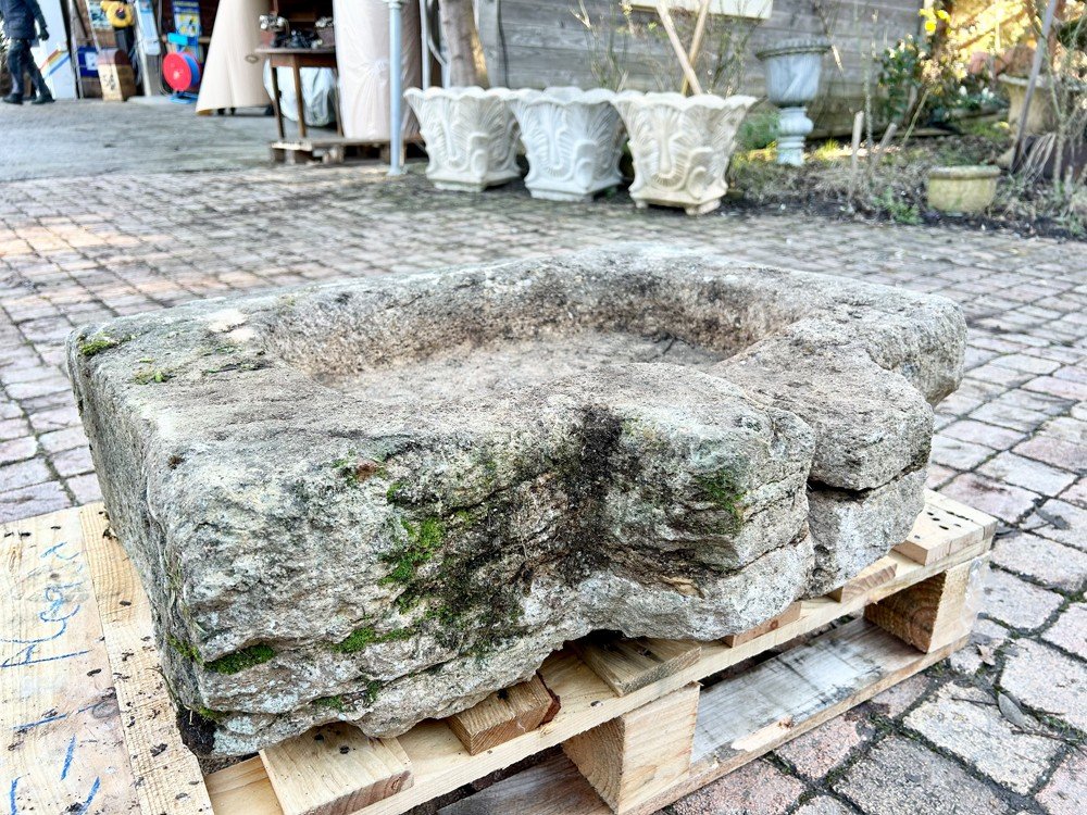 Old 19th Century Stone Sink-photo-4