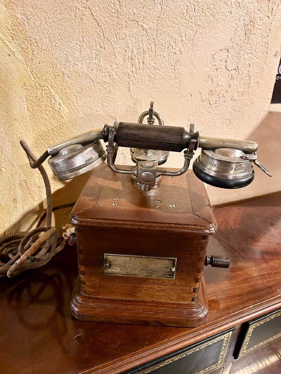 Wooden Telephone Model 1910 -photo-4