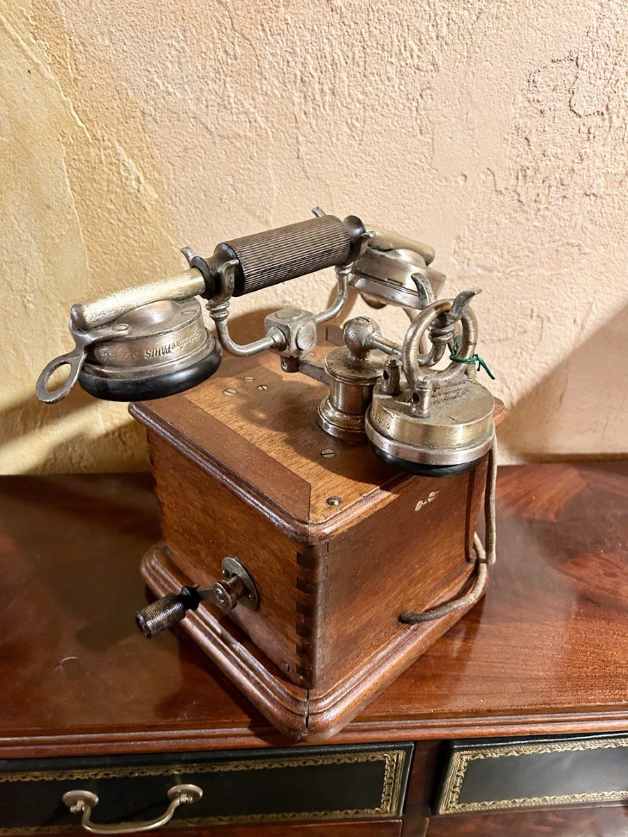 Wooden Telephone Model 1910 -photo-1