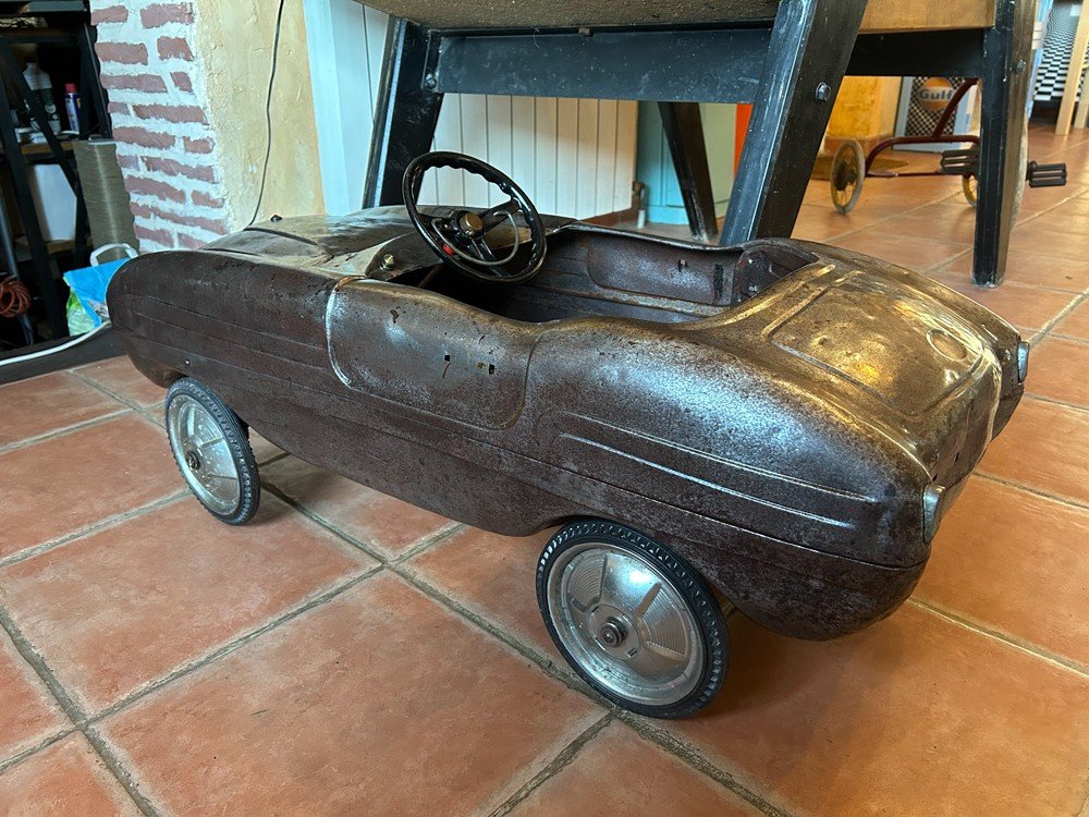 Voiture à Pédales Mercedes  GIORDANI  1950-photo-4