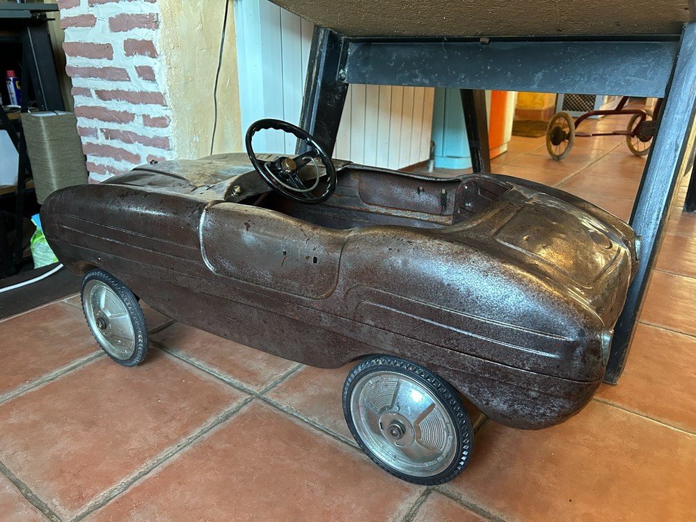 Voiture à Pédales Mercedes  GIORDANI  1950-photo-5