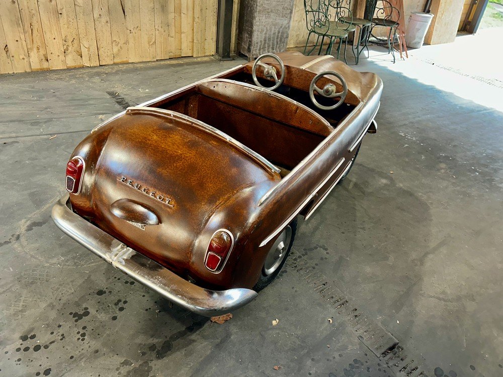 Voiture De Manège Métal 1950/60-photo-3