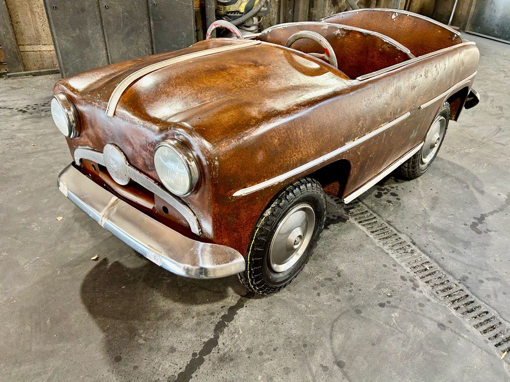 Voiture De Manège Métal 1950/60-photo-3