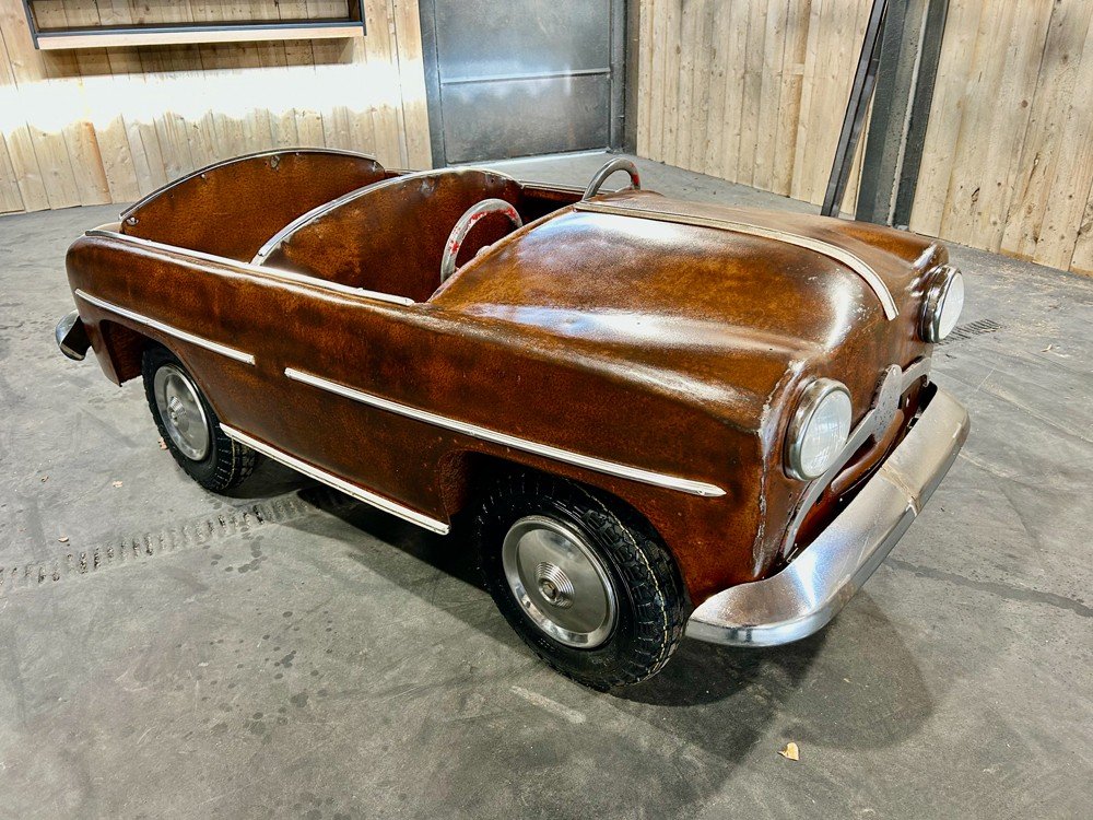 Voiture De Manège Métal 1950/60-photo-5