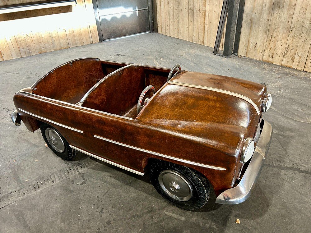 Voiture De Manège Métal 1950/60-photo-7