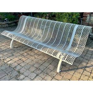 Banc De Jardin Public 1960 " René Malaval " 