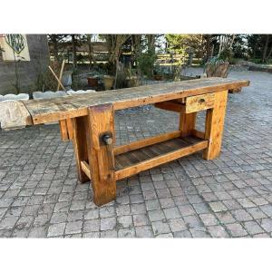 Old Carpentry Workbench 1900