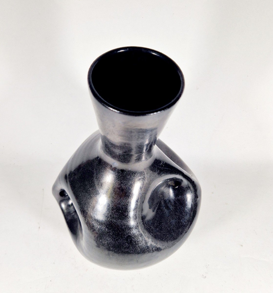 Accolay Black Ceramic Vase -photo-3