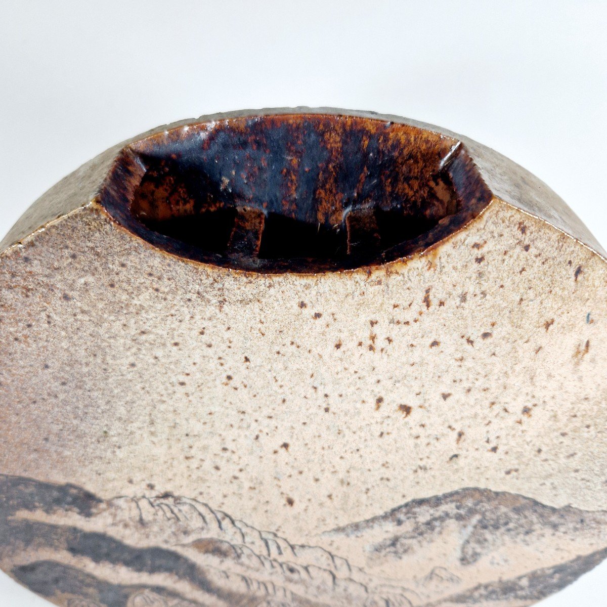 Pierre Devie, Vase En Céramique -photo-4