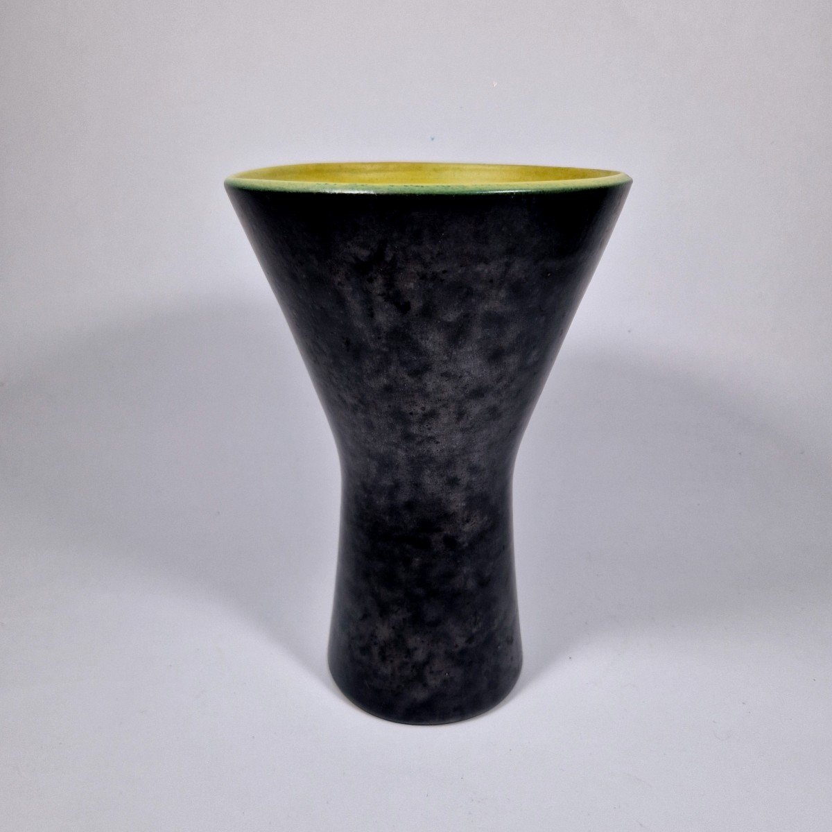 Pol Chambost Ceramic Diabolo Vase 