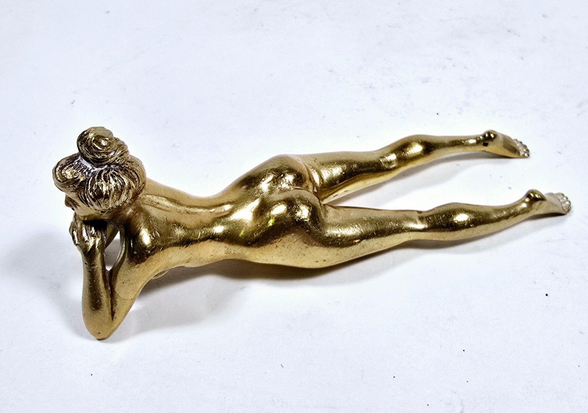 Bronze Paperweight, Female Nude No. 2-photo-2