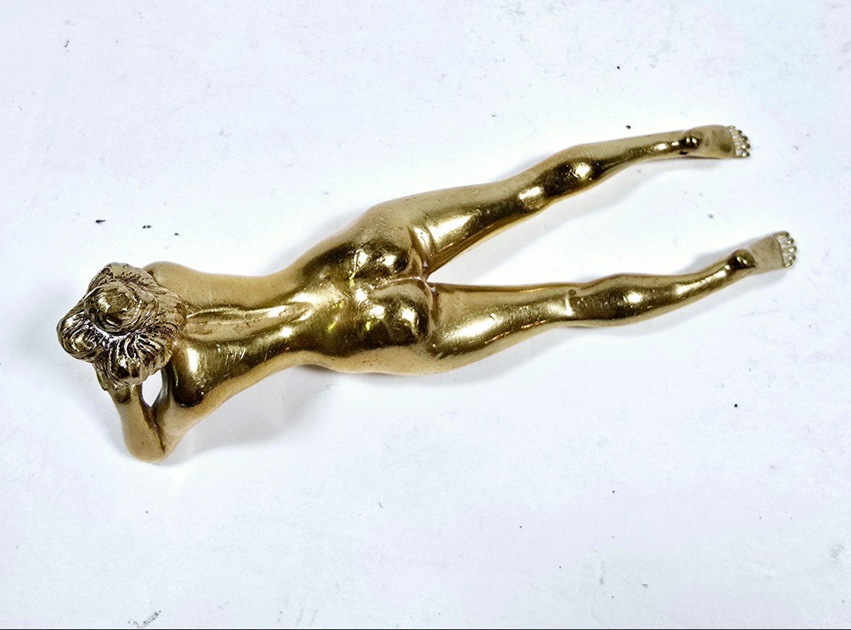 Bronze Paperweight, Female Nude No. 2-photo-3