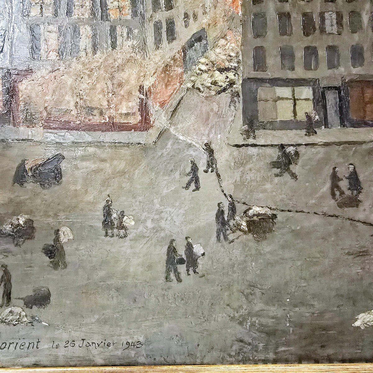 Tableau De Robert Mauduit,  Peintre Naïf Breton -photo-6